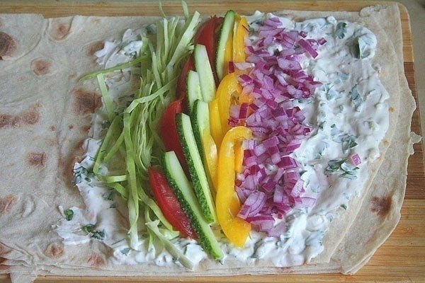 Рецепт шаурмы с курицей в домашних условиях